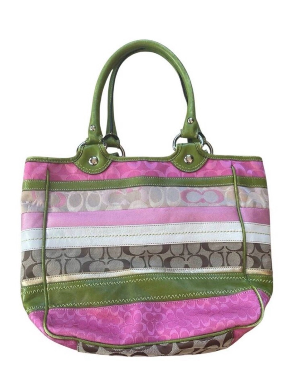 Coach Daisy Bleecker Signature
Patchwork Tote
